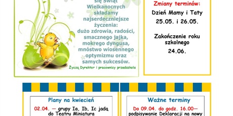 Powiększ grafikę: KWIECIEŃ 2026